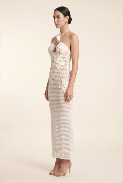KYLA MAXI DRESS Grey side