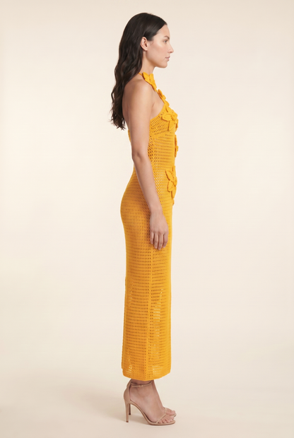 KYLA MAXI DRESS Orange side