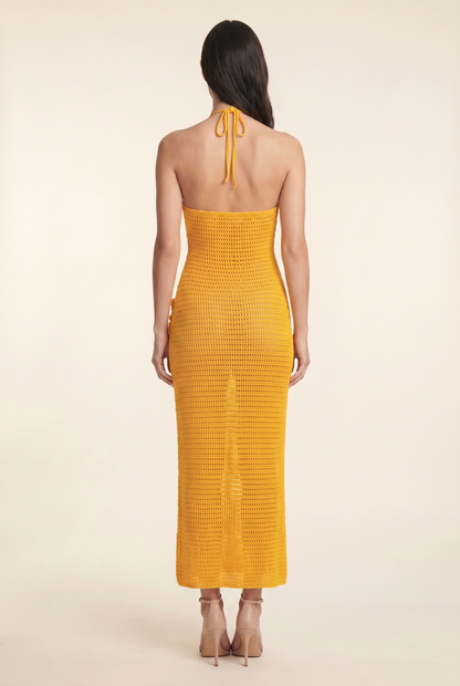 KYLA MAXI DRESS Orange back