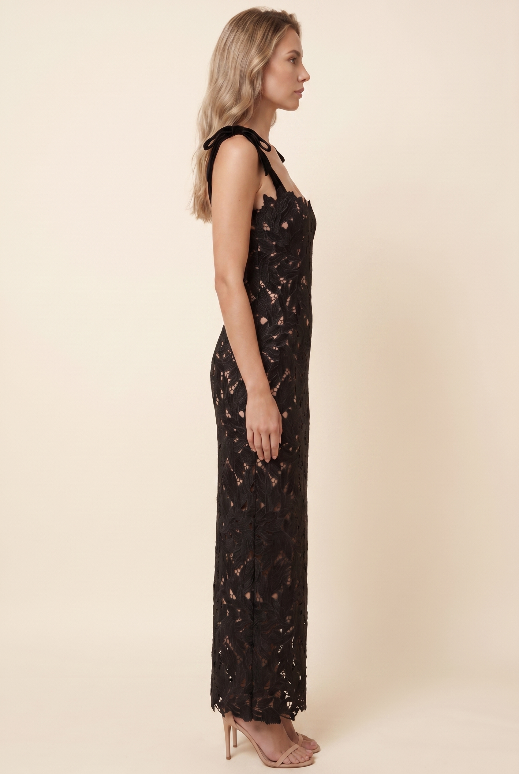 JENNY MAXI DRESS Black side