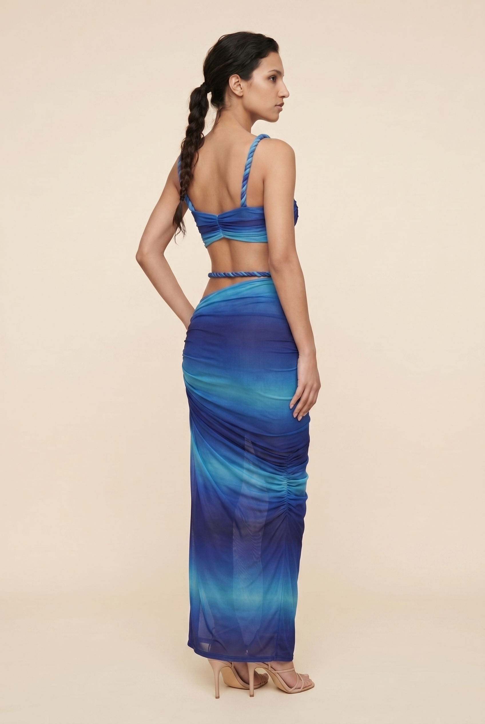 AUDREY SET Blue back