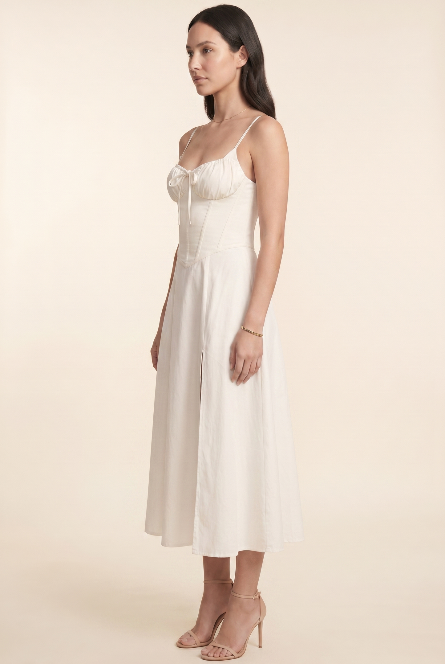 CAROLINE MAXI DRESS White side