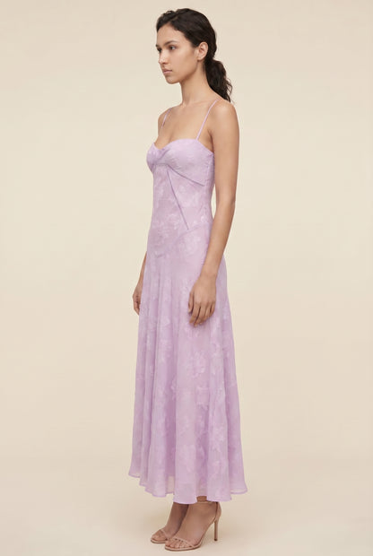 ZARA MAXI DRESS Orchid side