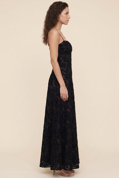 ZARA MAXI DRESS Black side