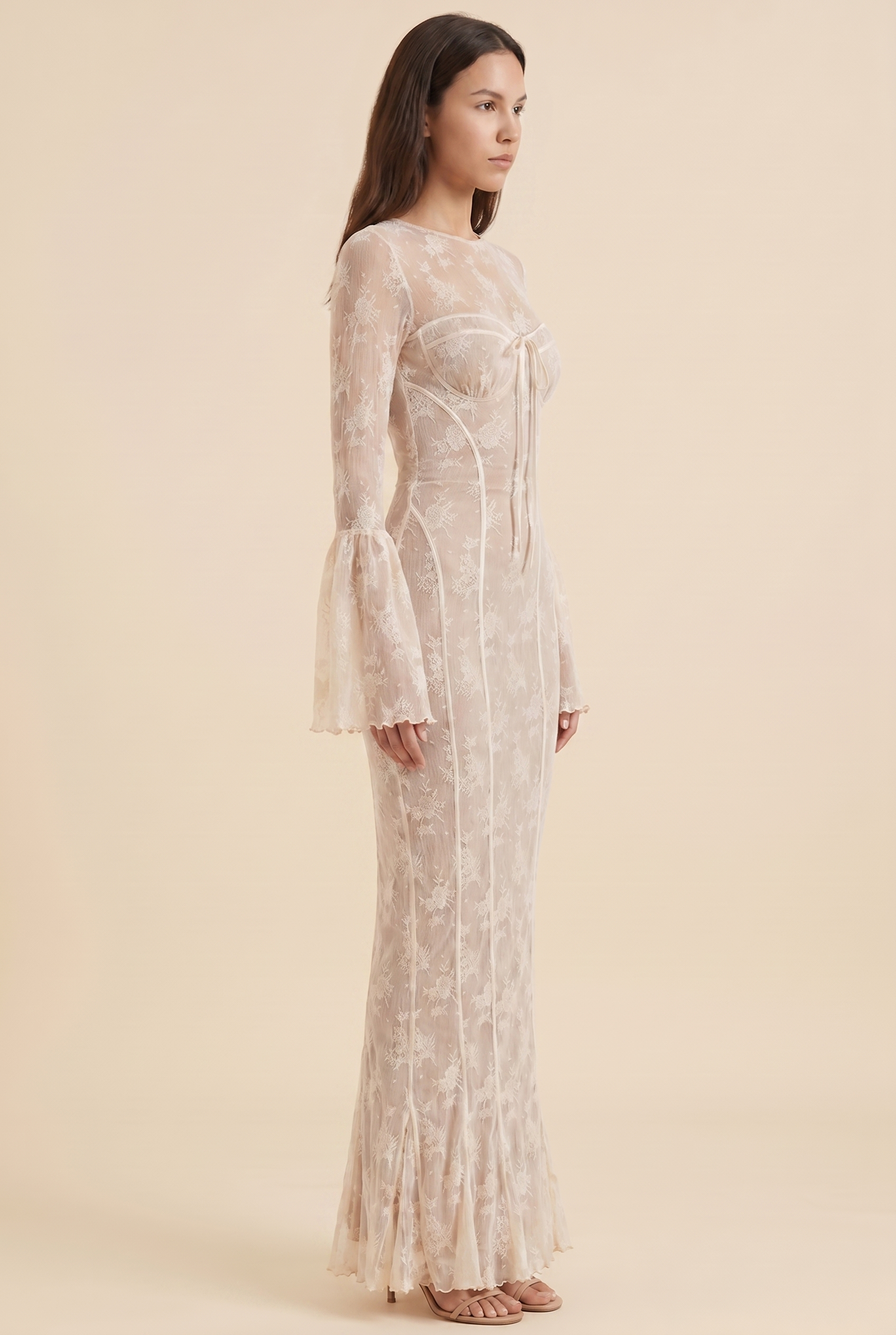ISABELLA MAXI DRESS White side