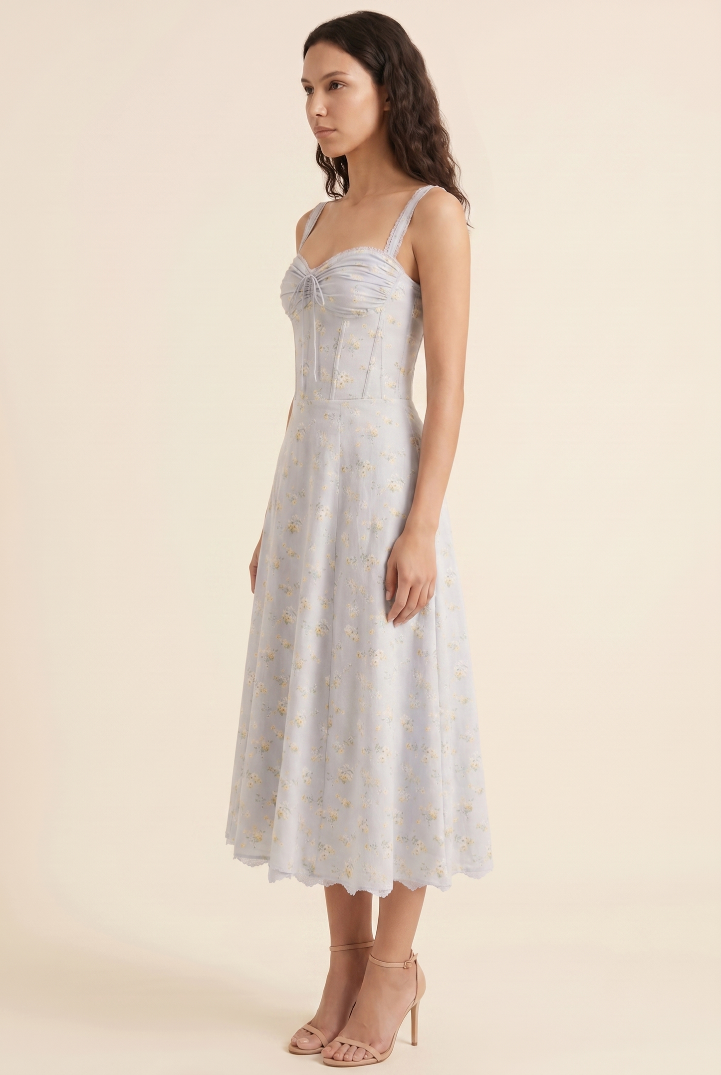 JADE MAXI DRESS Blue side