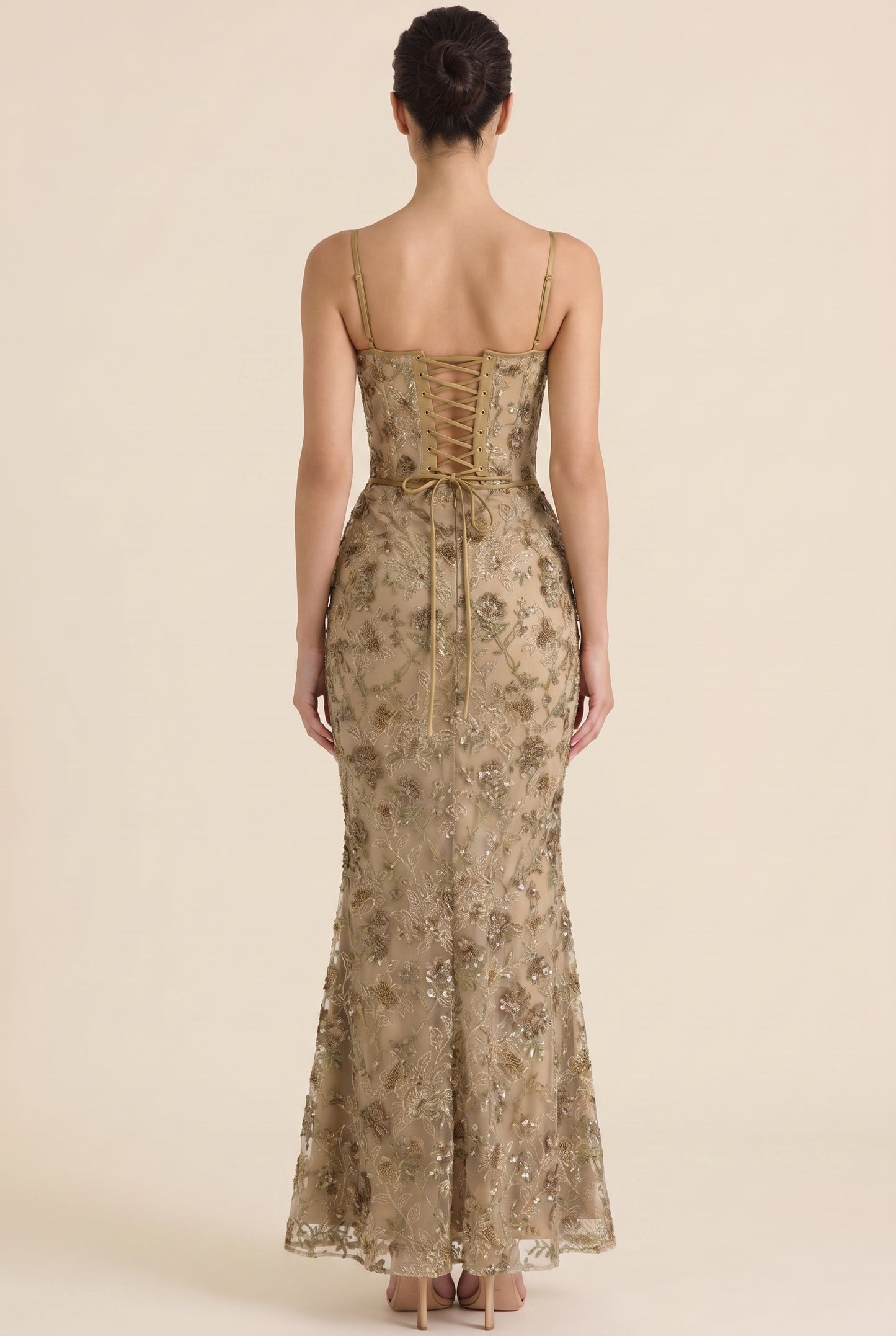 NOA MAXI DRESS Floral back