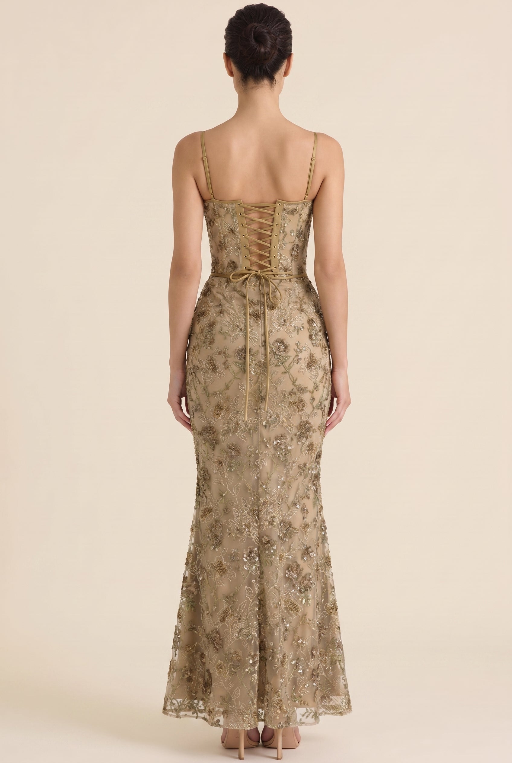 NOA MAXI DRESS Floral back