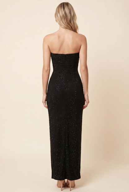 VERONA MAXI DRESS Black back
