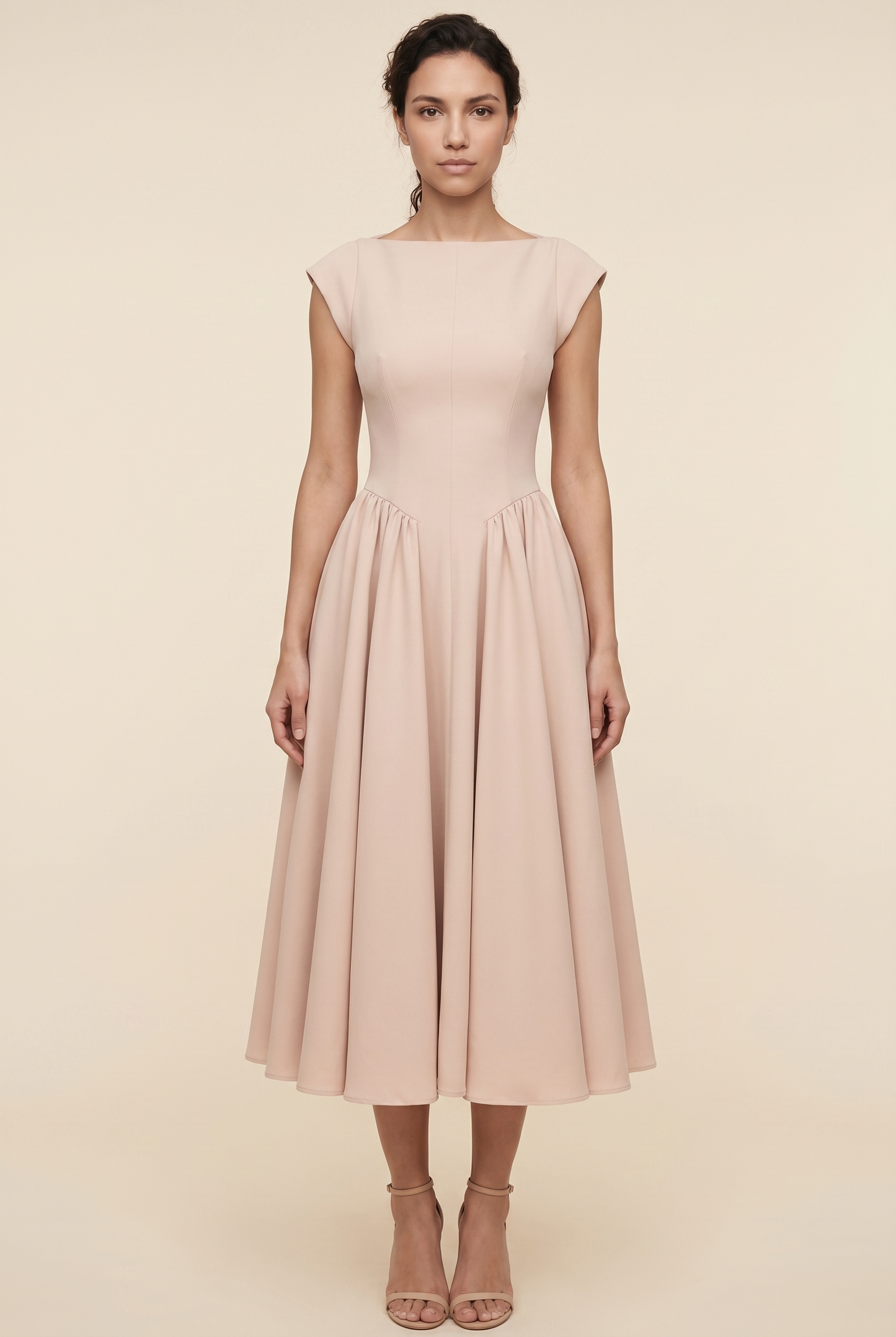 CAMILLE Beige Rose front