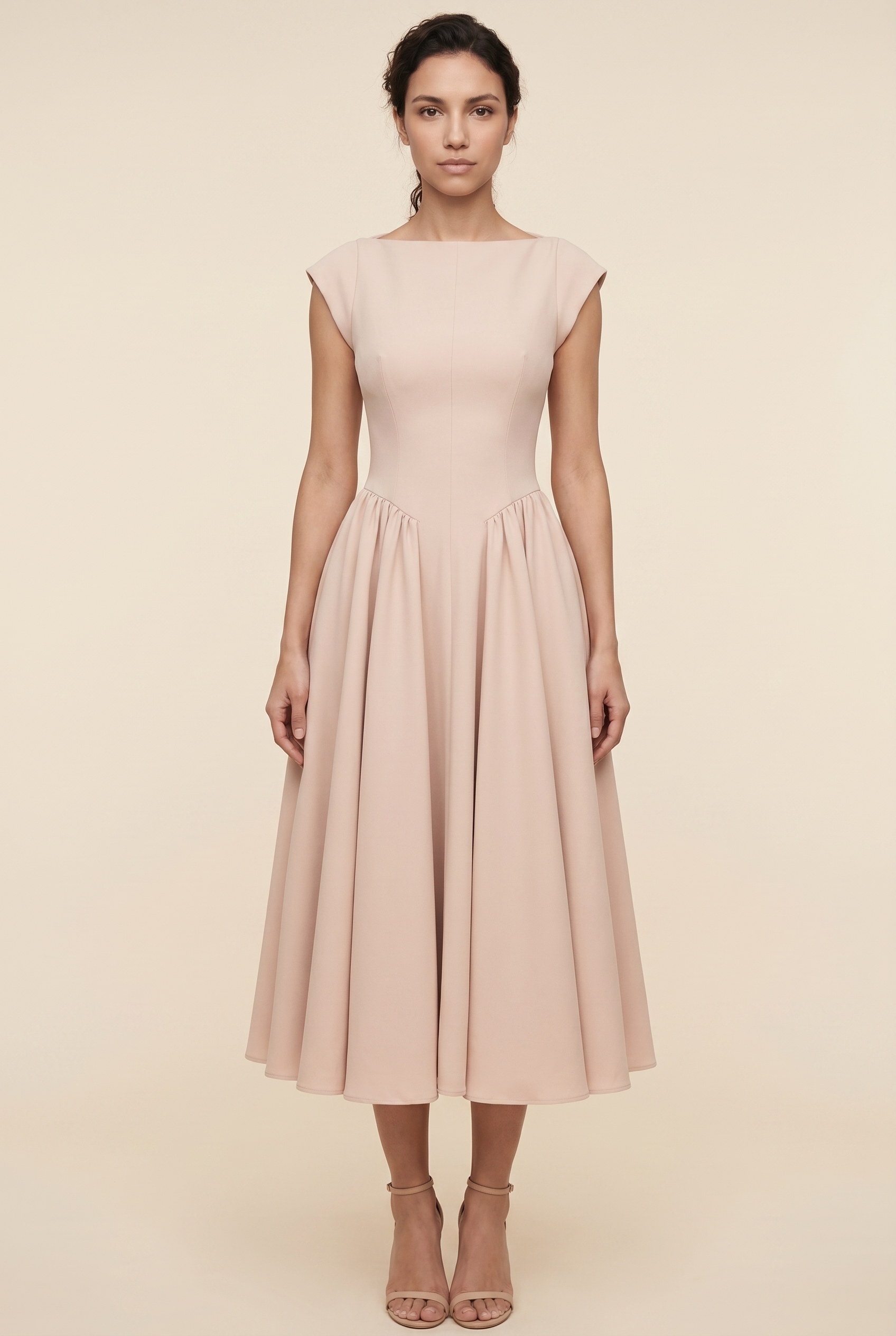 CAMILLE Beige Rose front