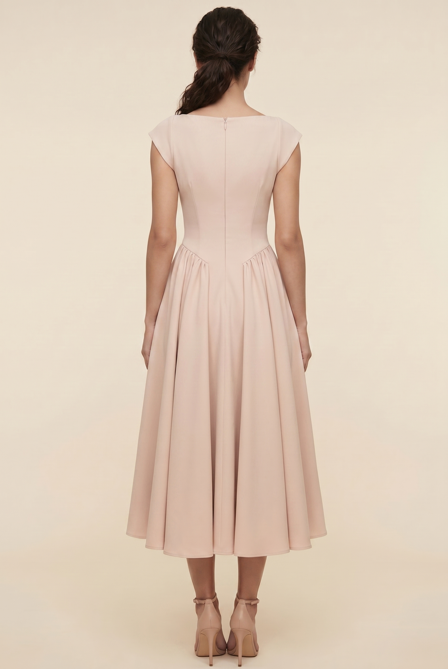 CAMILLE Beige Rose back