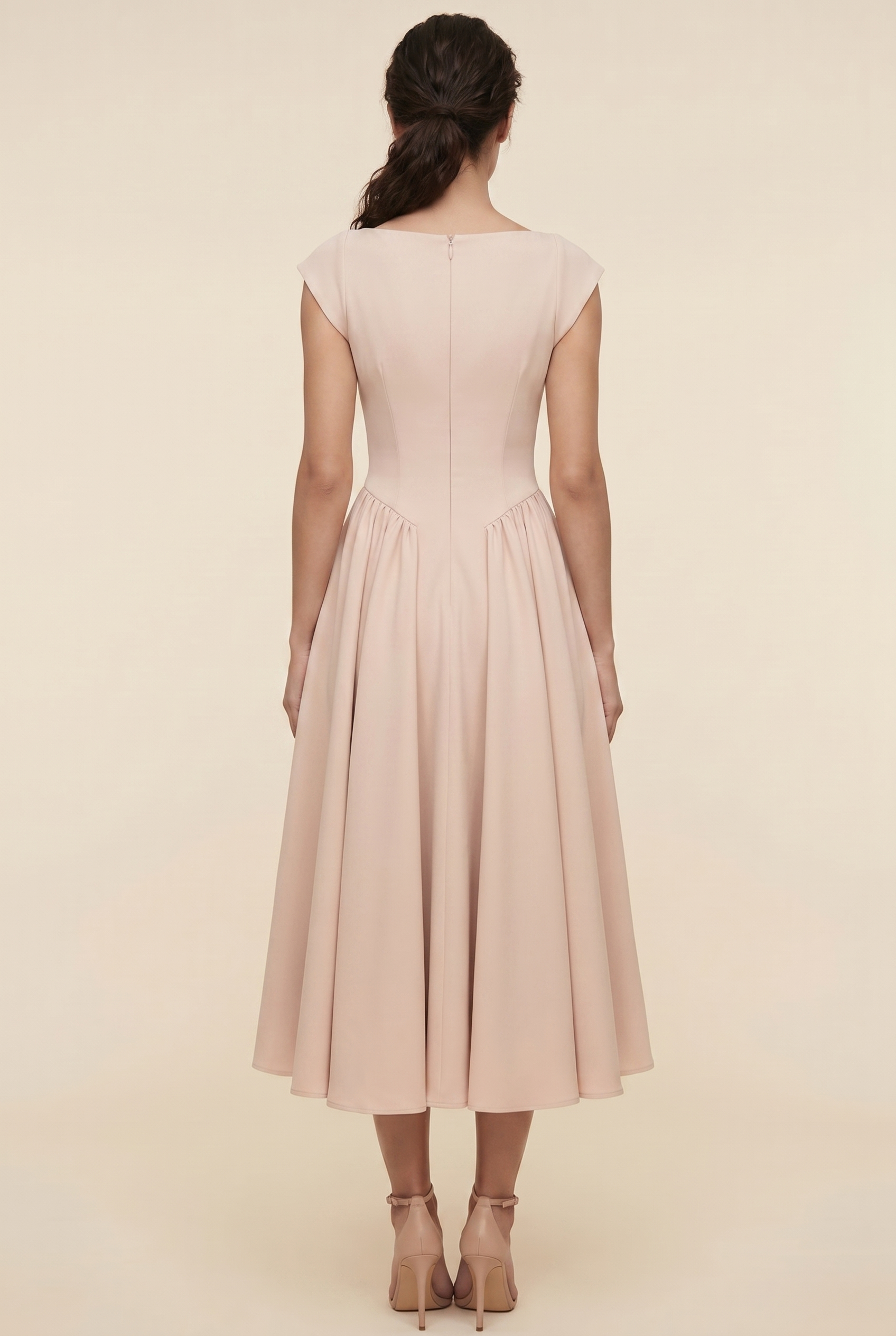 CAMILLE Beige Rose back