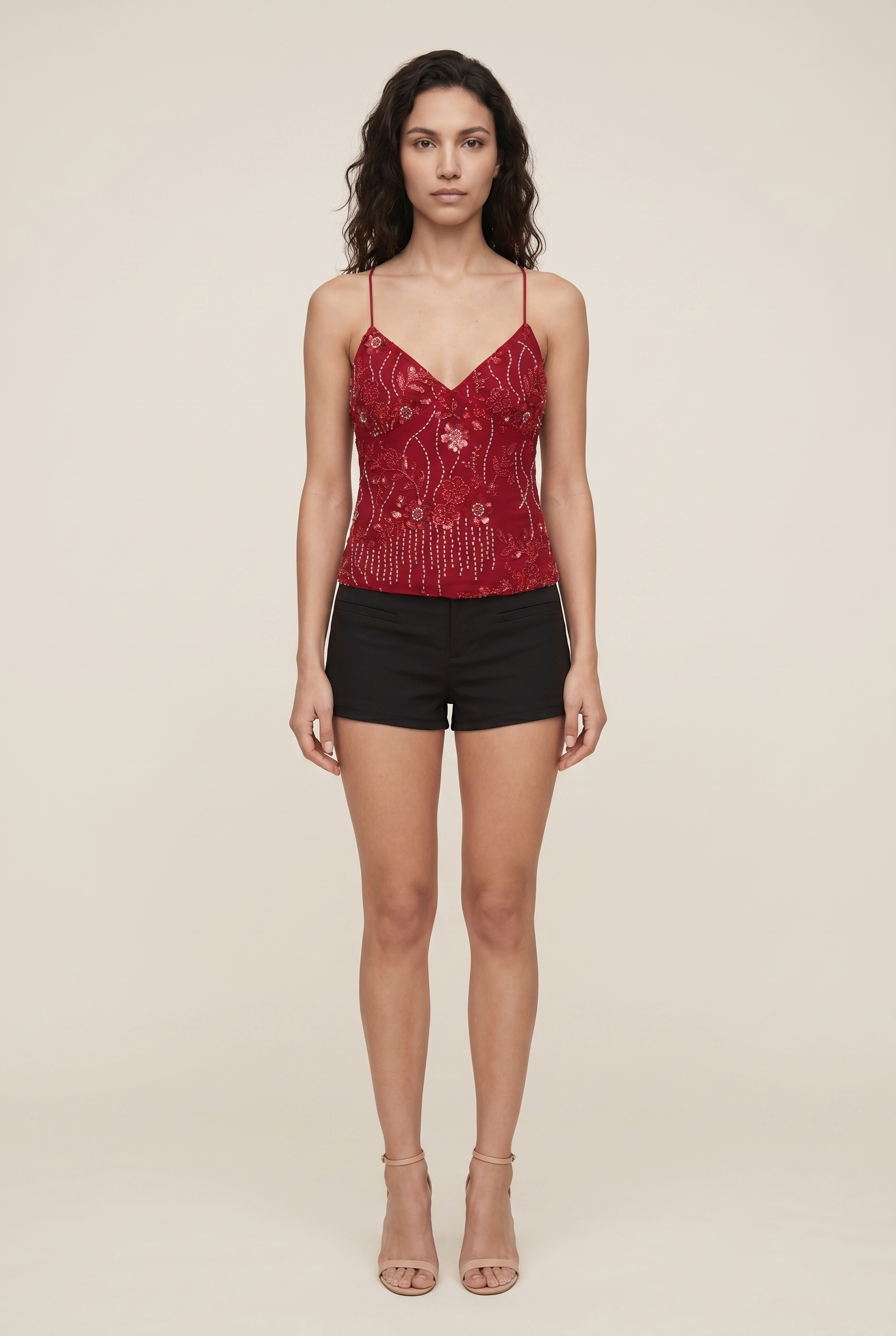 NORA TOP Red front