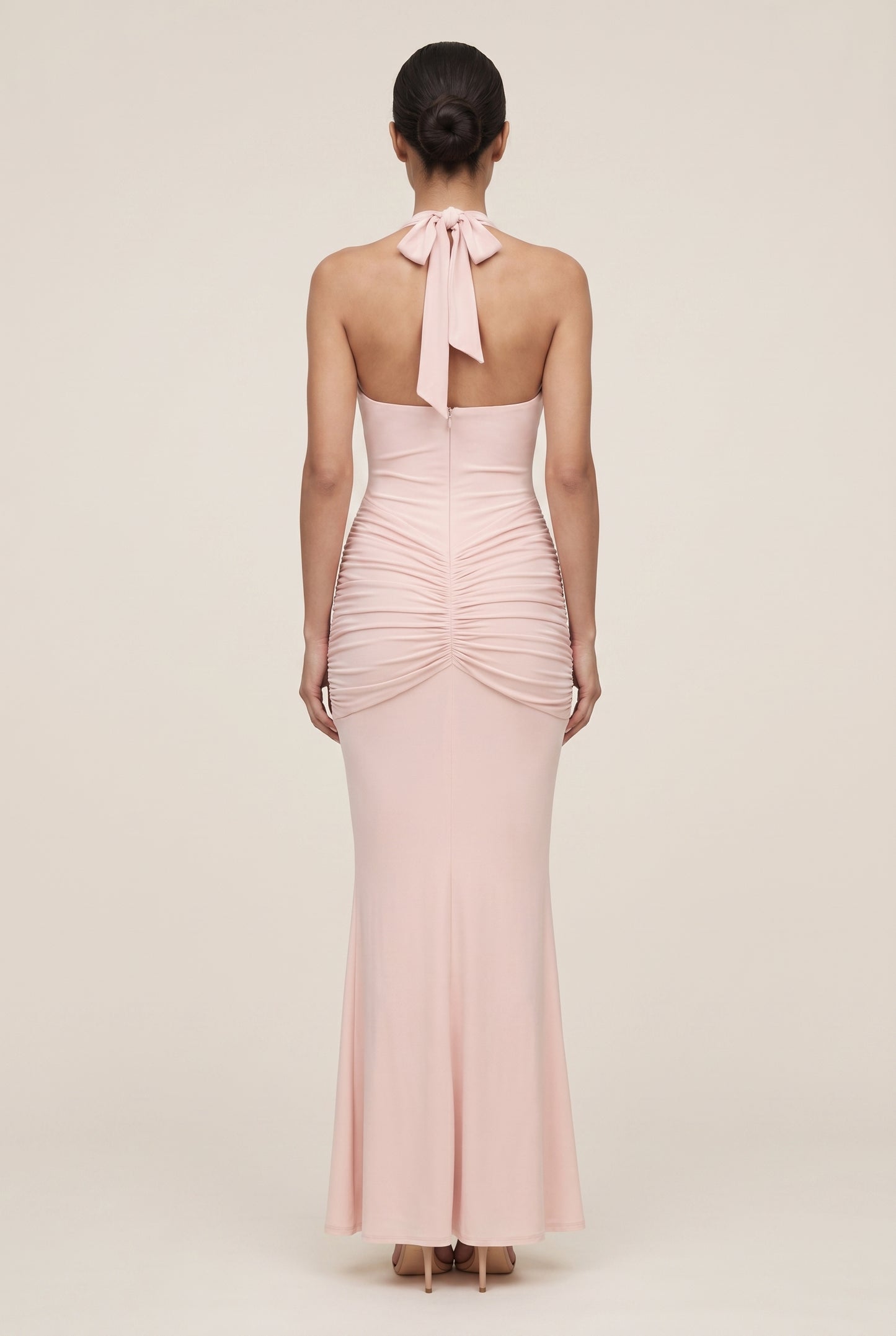 ROSA MAXI DRESS Pink back