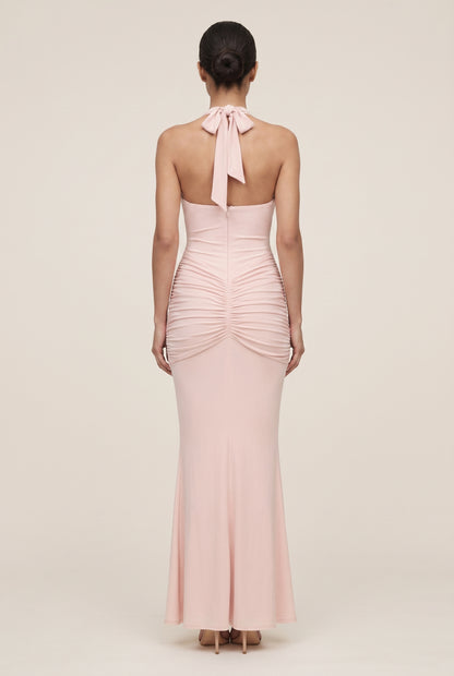 ROSA MAXI DRESS Pink back