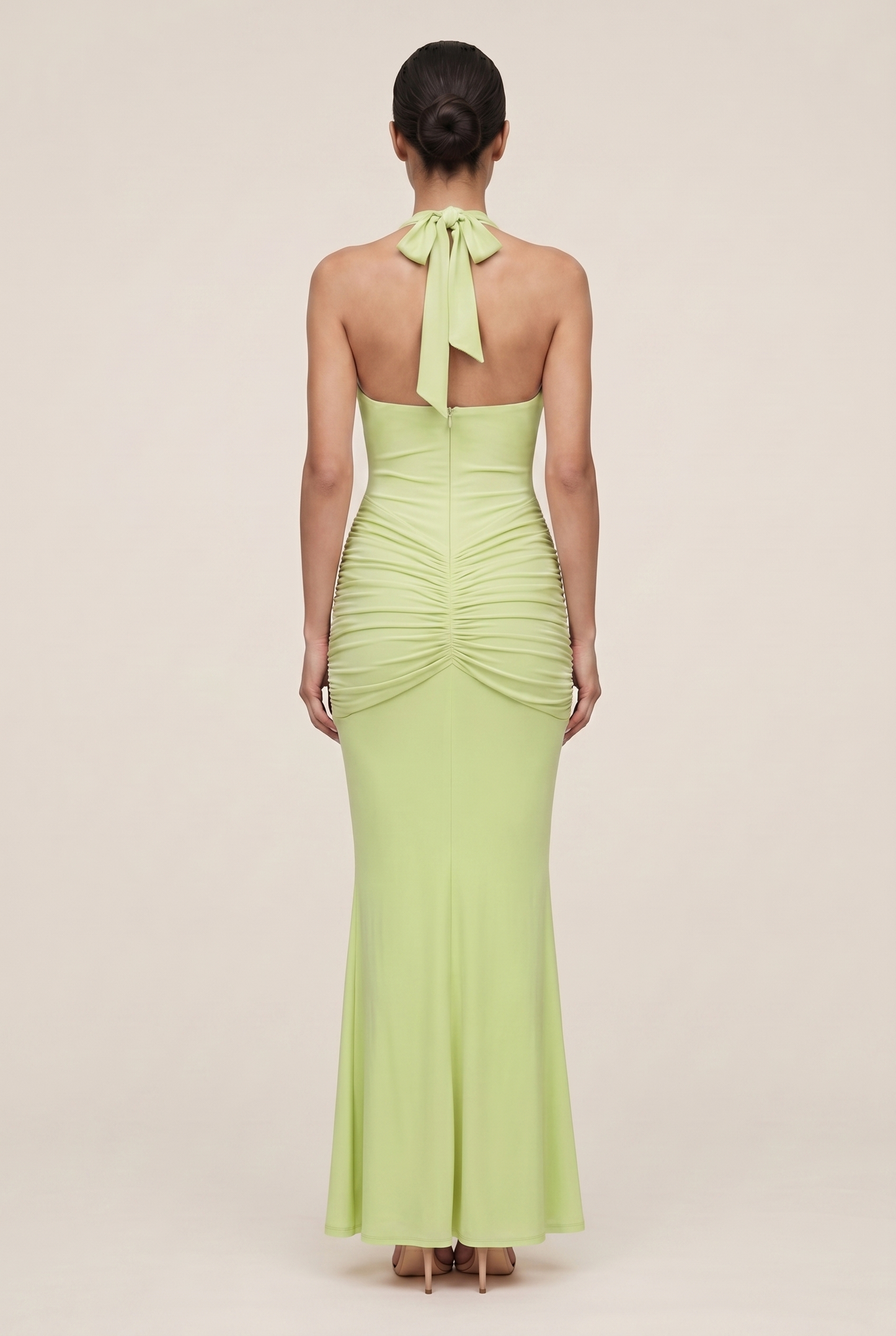 ROSA MAXI DRESS Green back