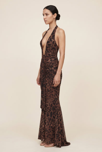 ROSA MAXI DRESS Jeopard side