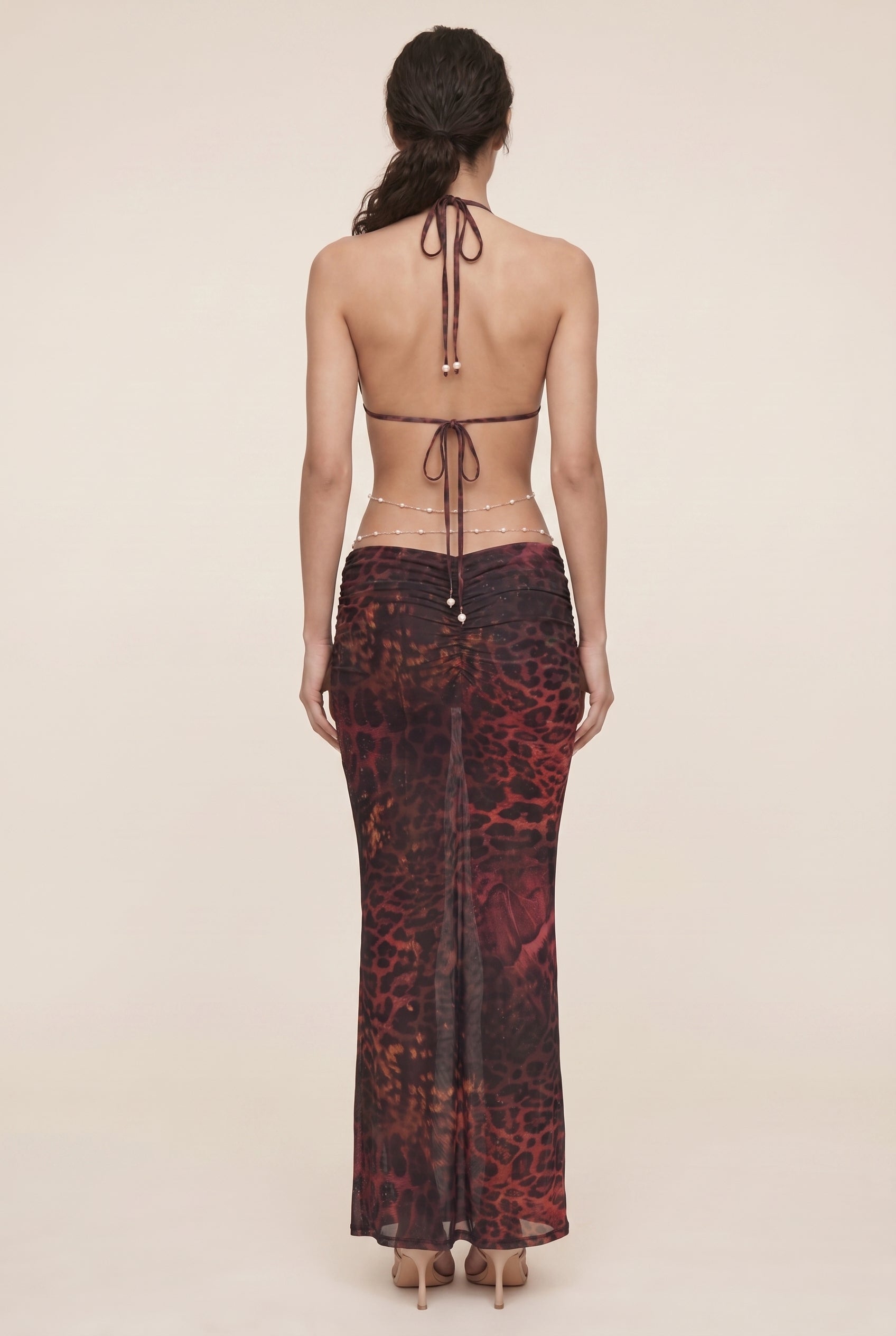 OPHELIA MAXI DRESS Cyrene back