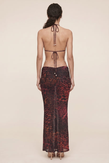 OPHELIA MAXI DRESS Cyrene back