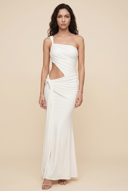 DIANA MAXI DRESS White front