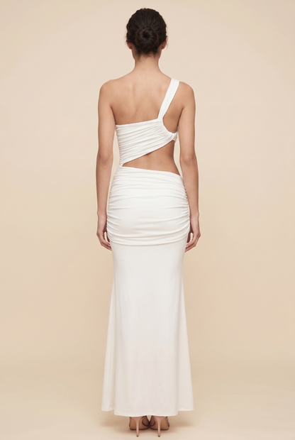 DIANA MAXI DRESS White back