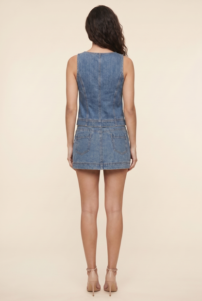 Riley Mini Set Denim back