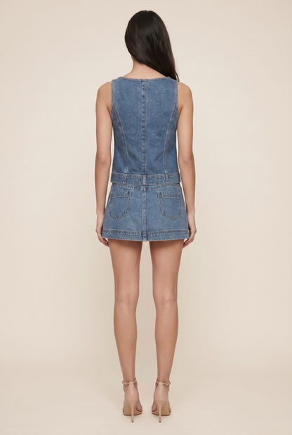 Steph Denim Set back