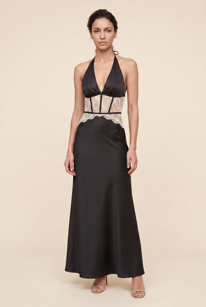 Dinah Black Ivory front