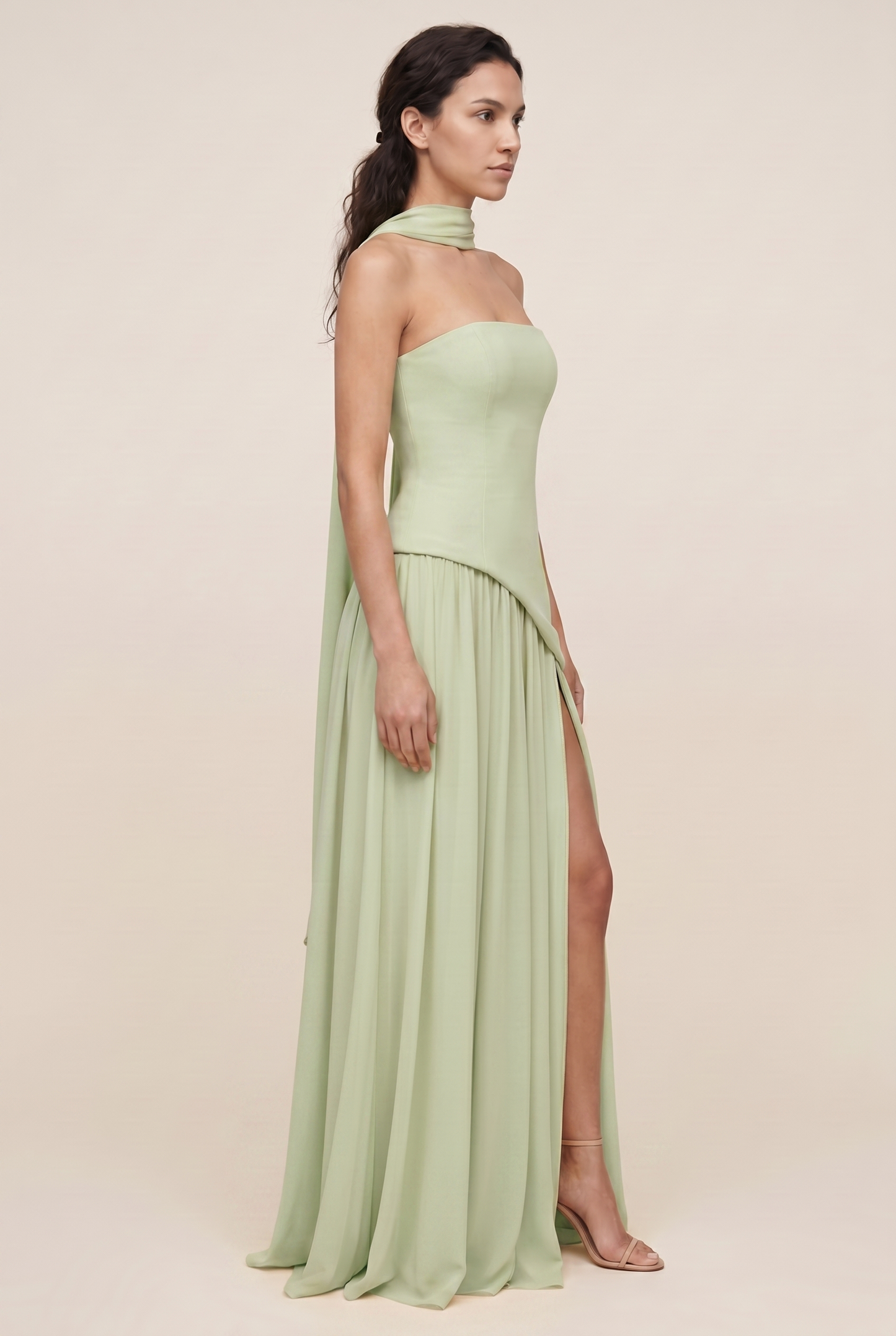Nylah Light Green side