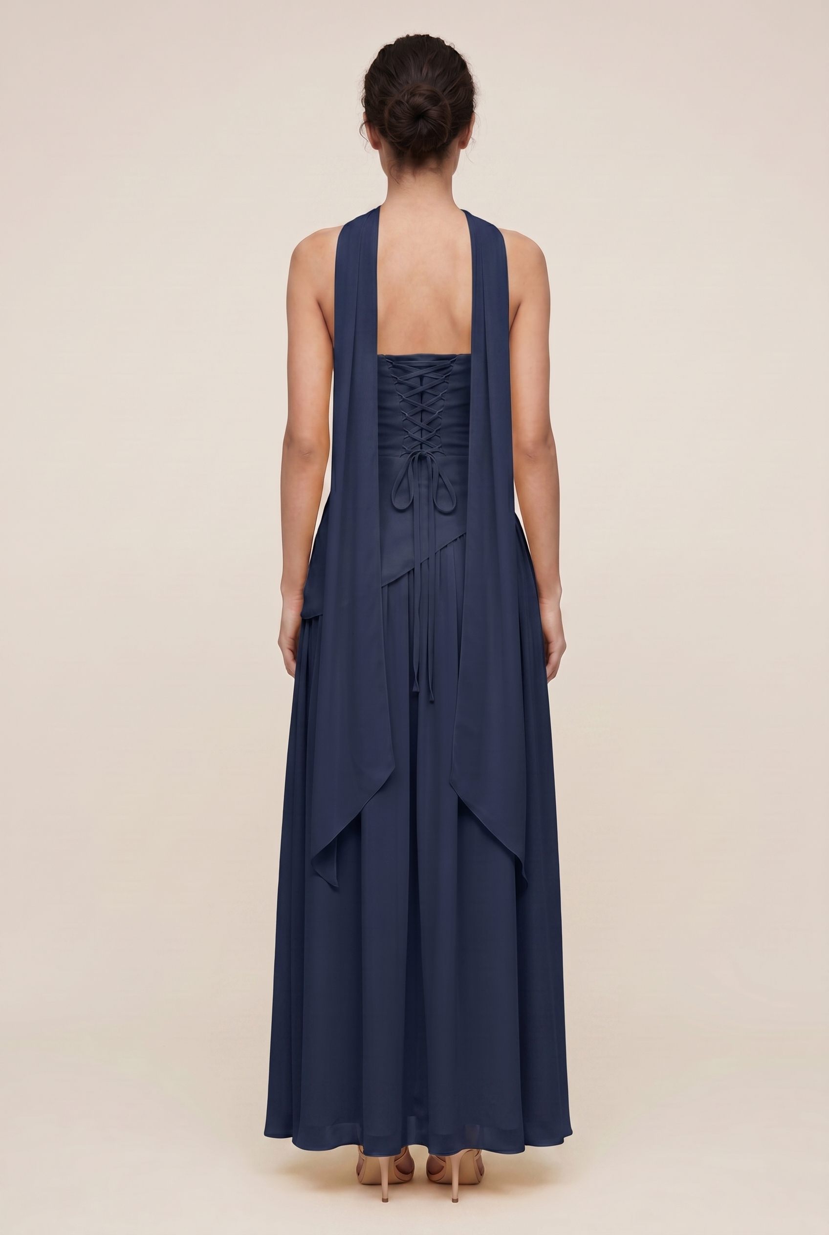Nylah Dark Blue back