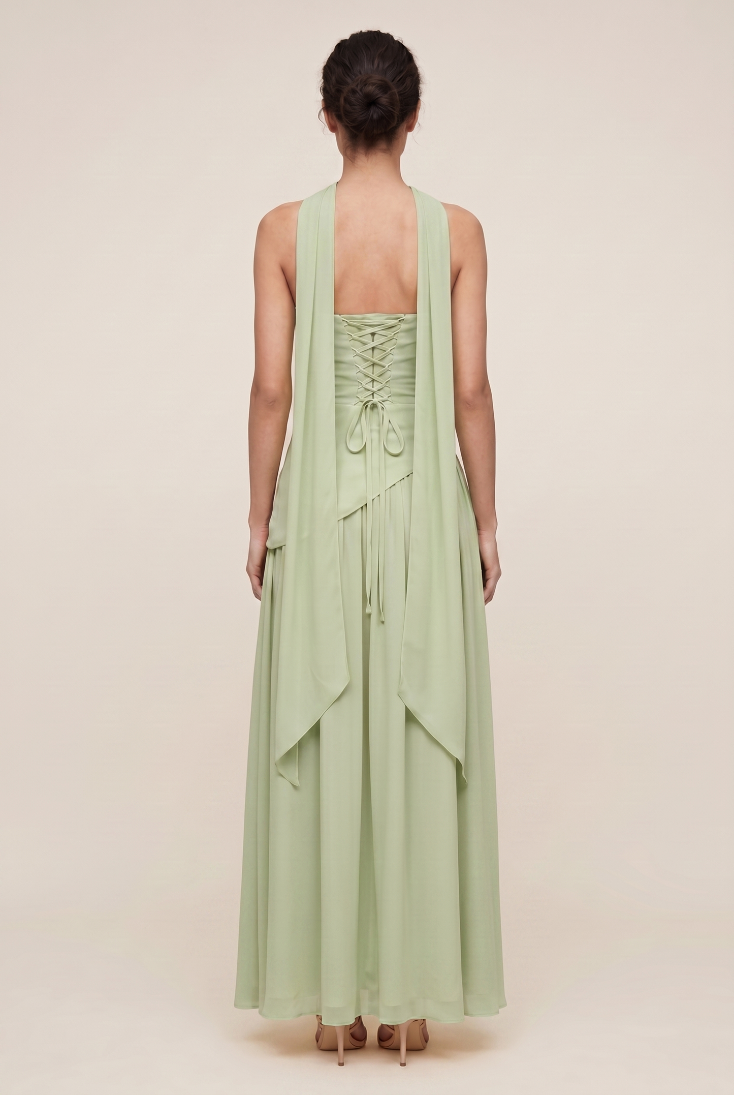 Nylah Light Green back