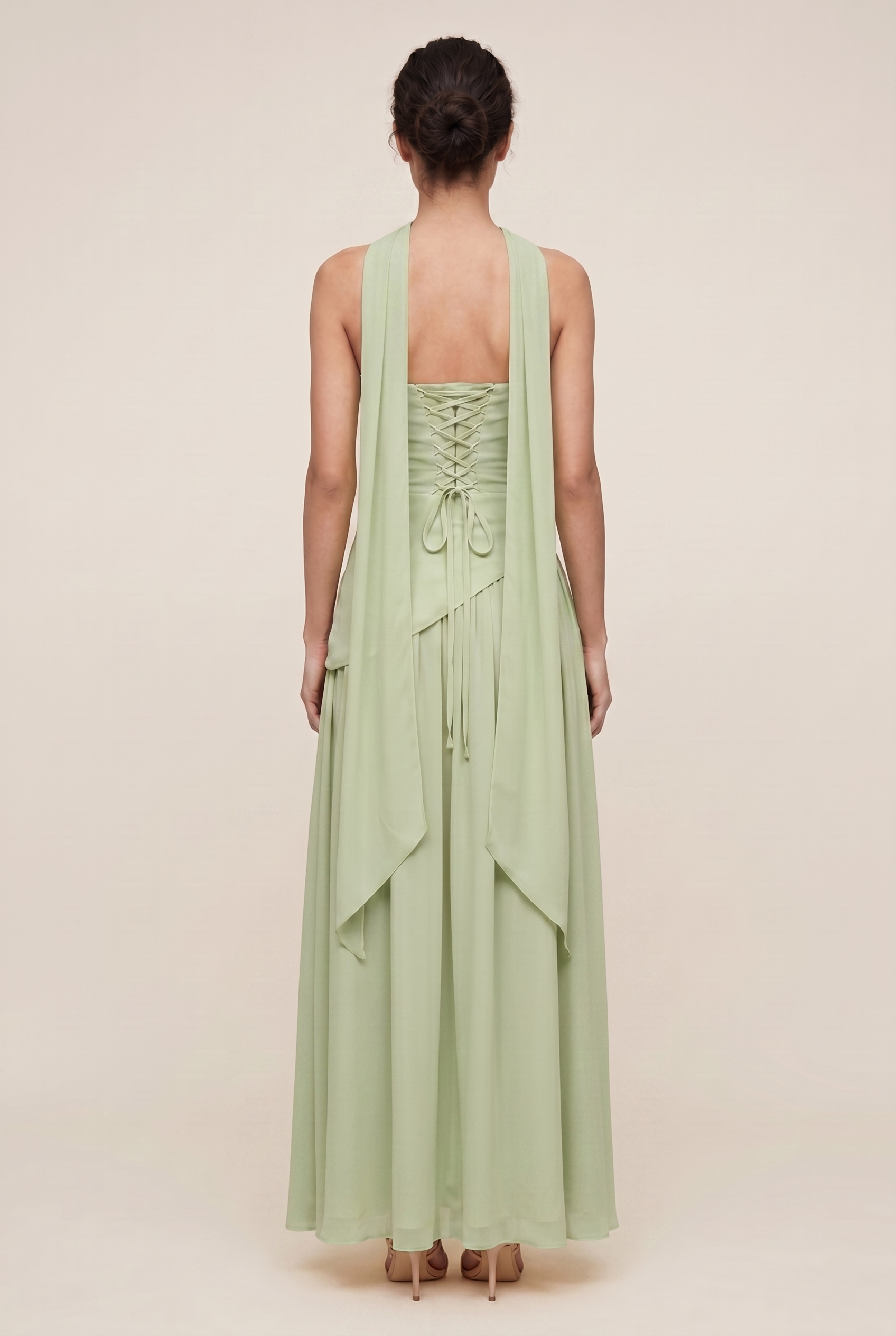 Nylah Light Green back