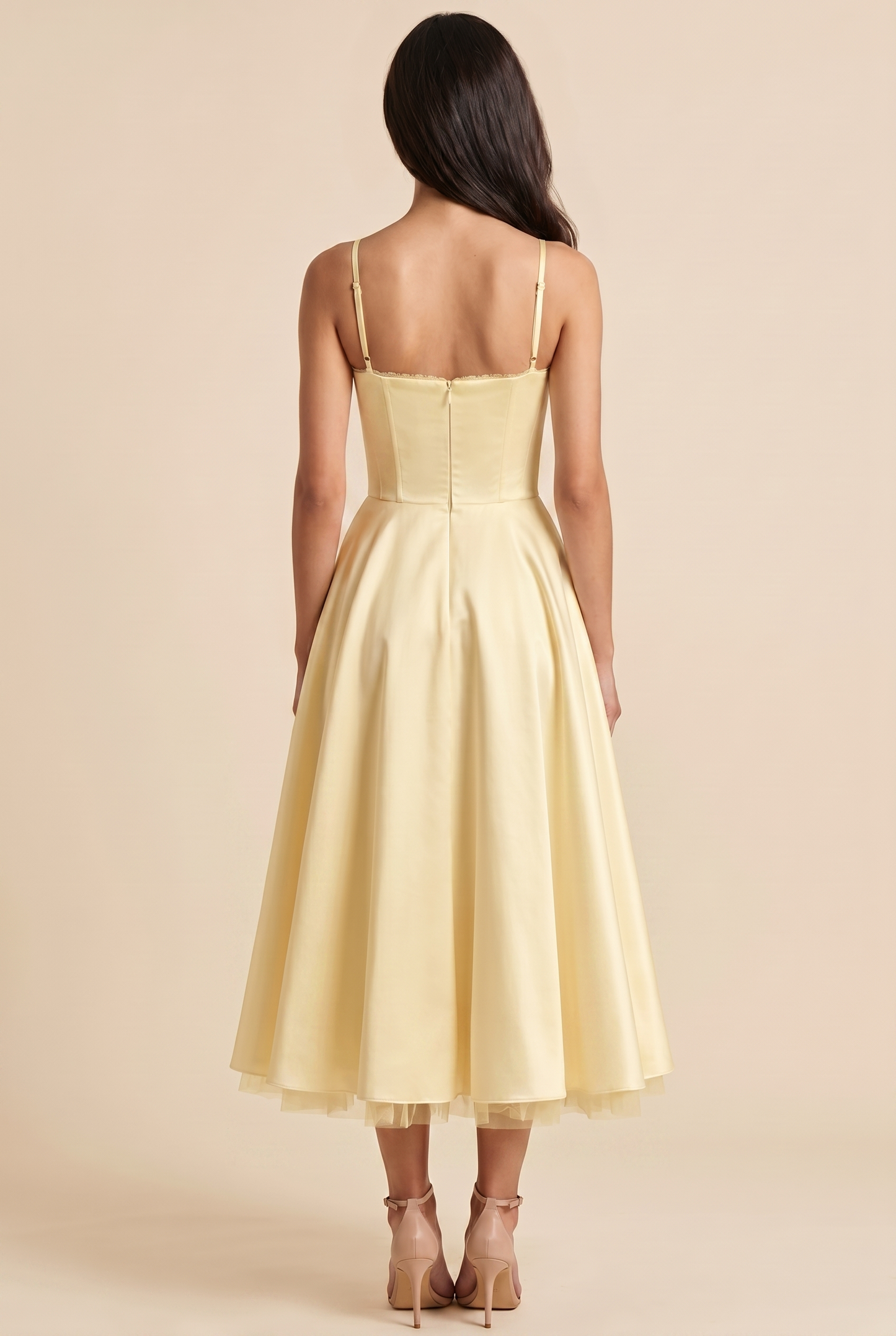 Amelie Butter Yellow back