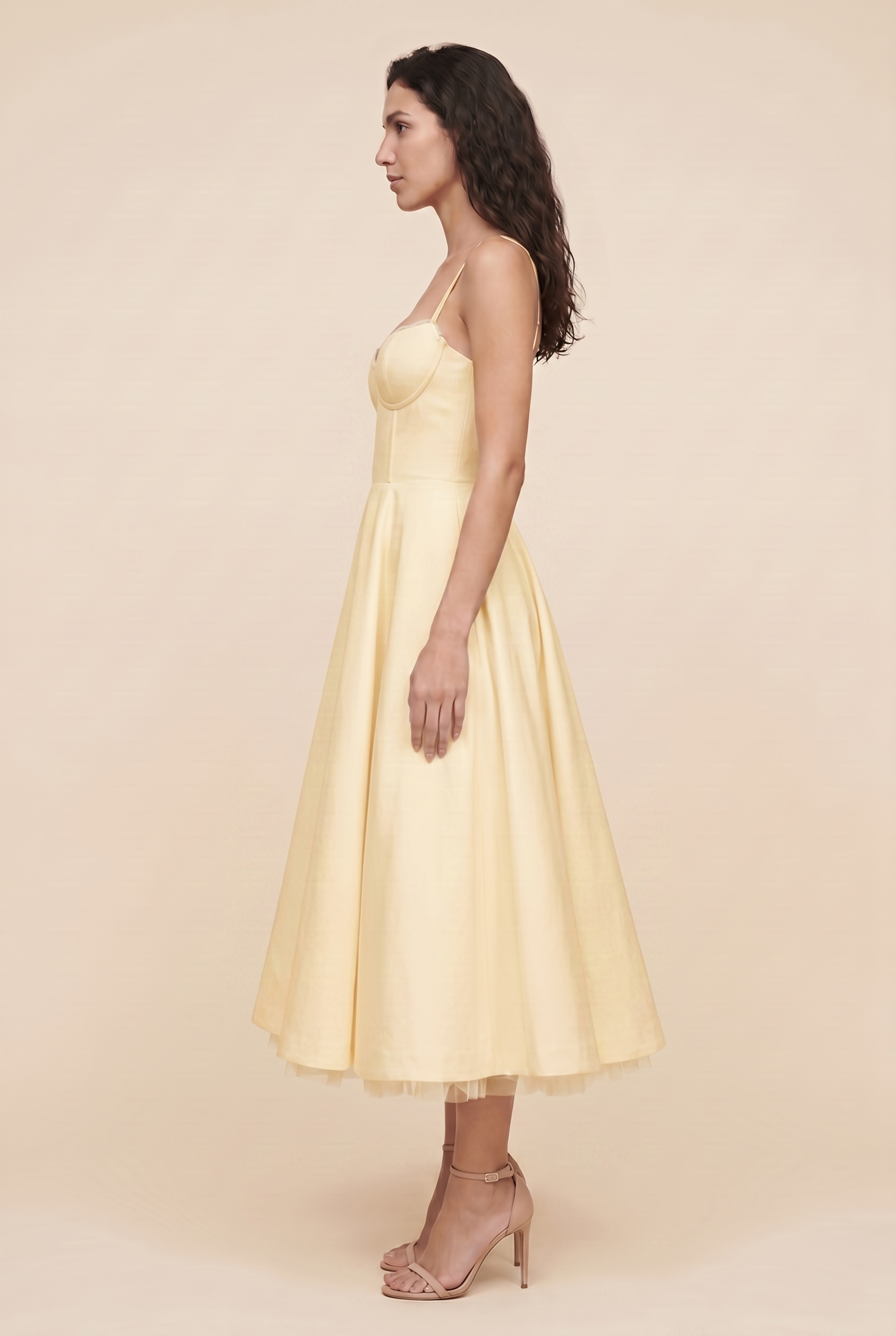 Amelie Butter Yellow side