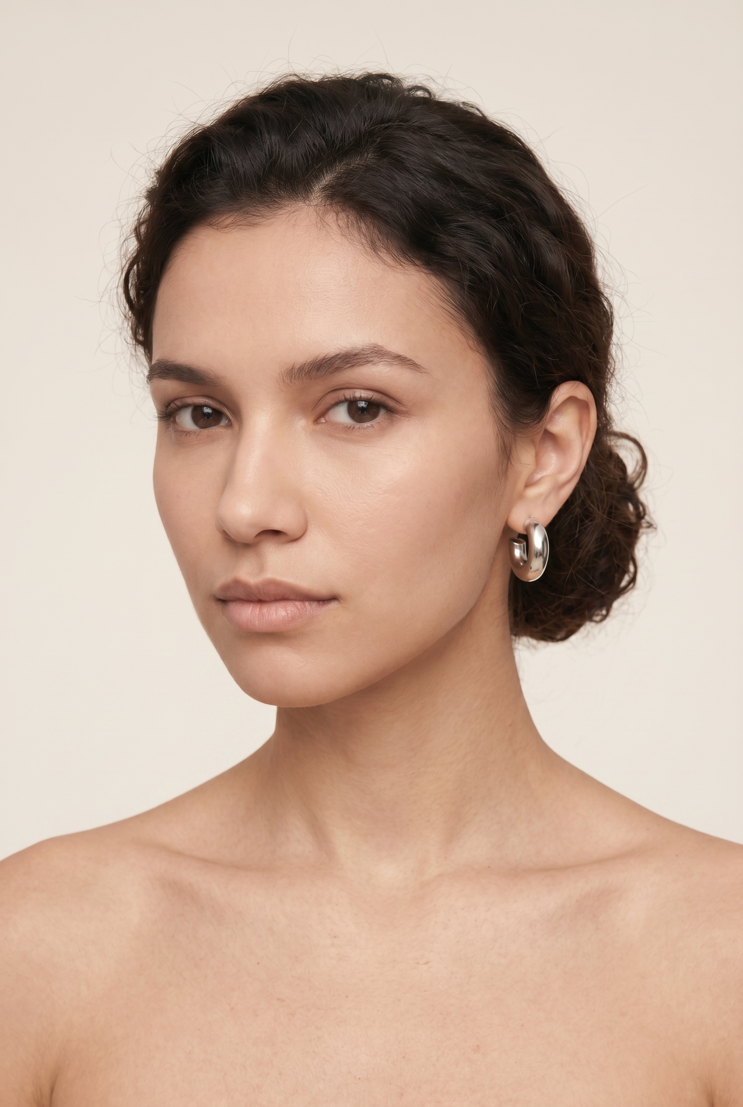 MARISKA HOOP EARRINGS Gold