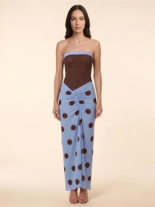 Blue Polka