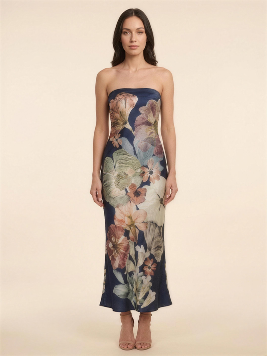 Navy Floral
