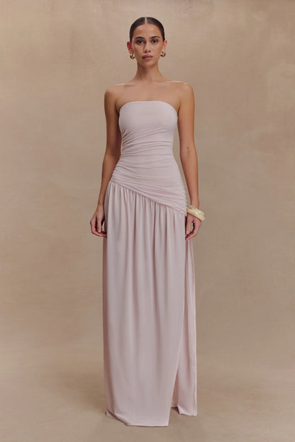 MAROON MAXI DRESS