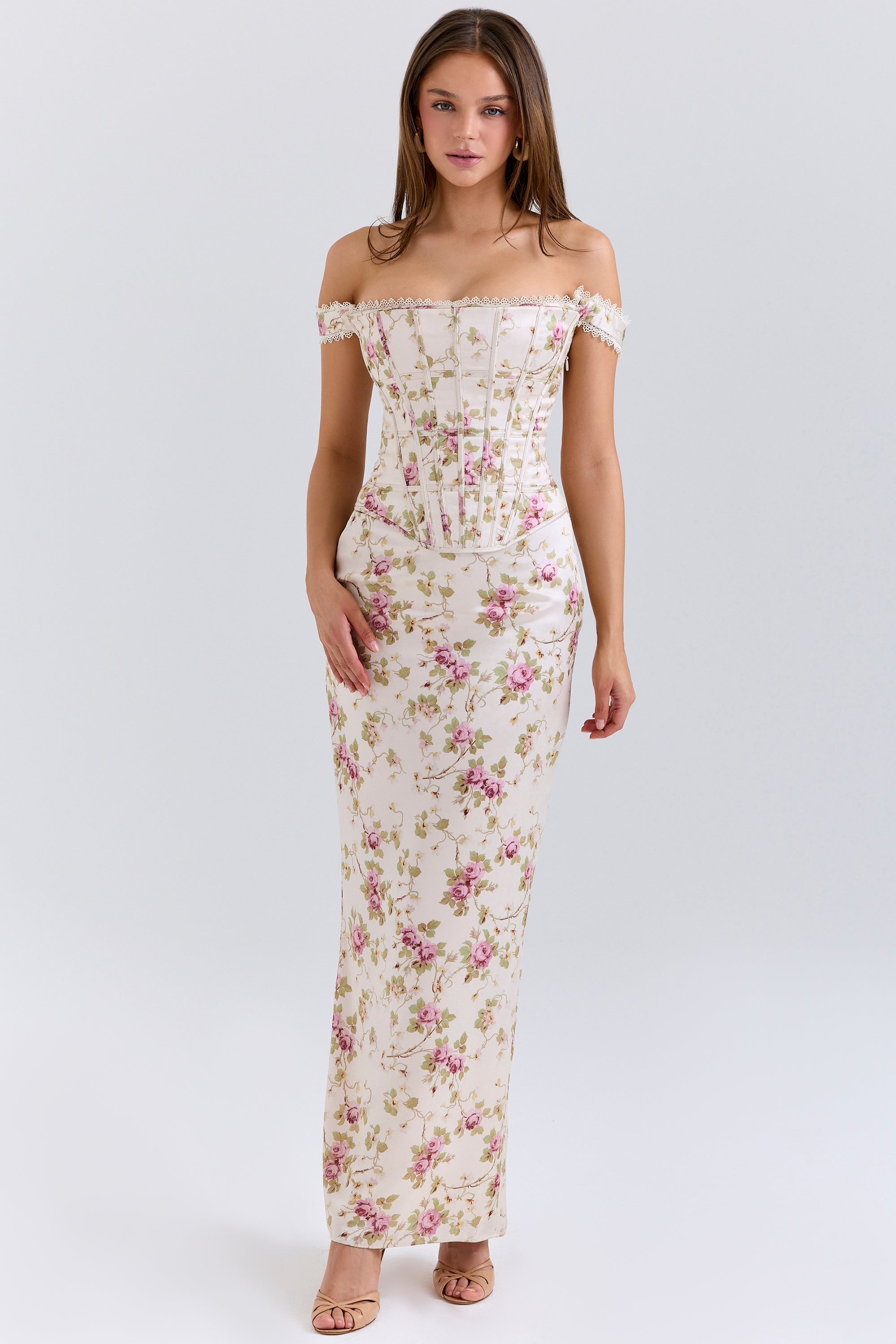 ROSALIE CORSET MAXI DRESS – Estelle's Closet