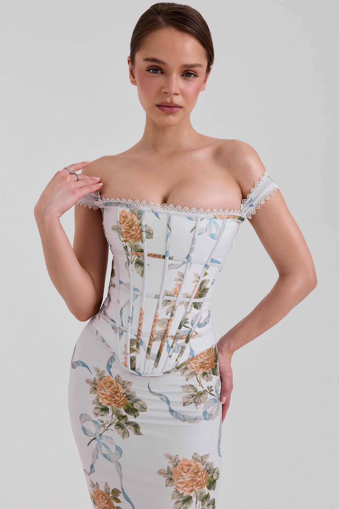 ROSALIE CORSET MAXI DRESS