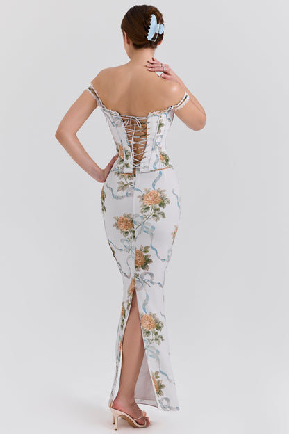 ROSALIE CORSET MAXI DRESS