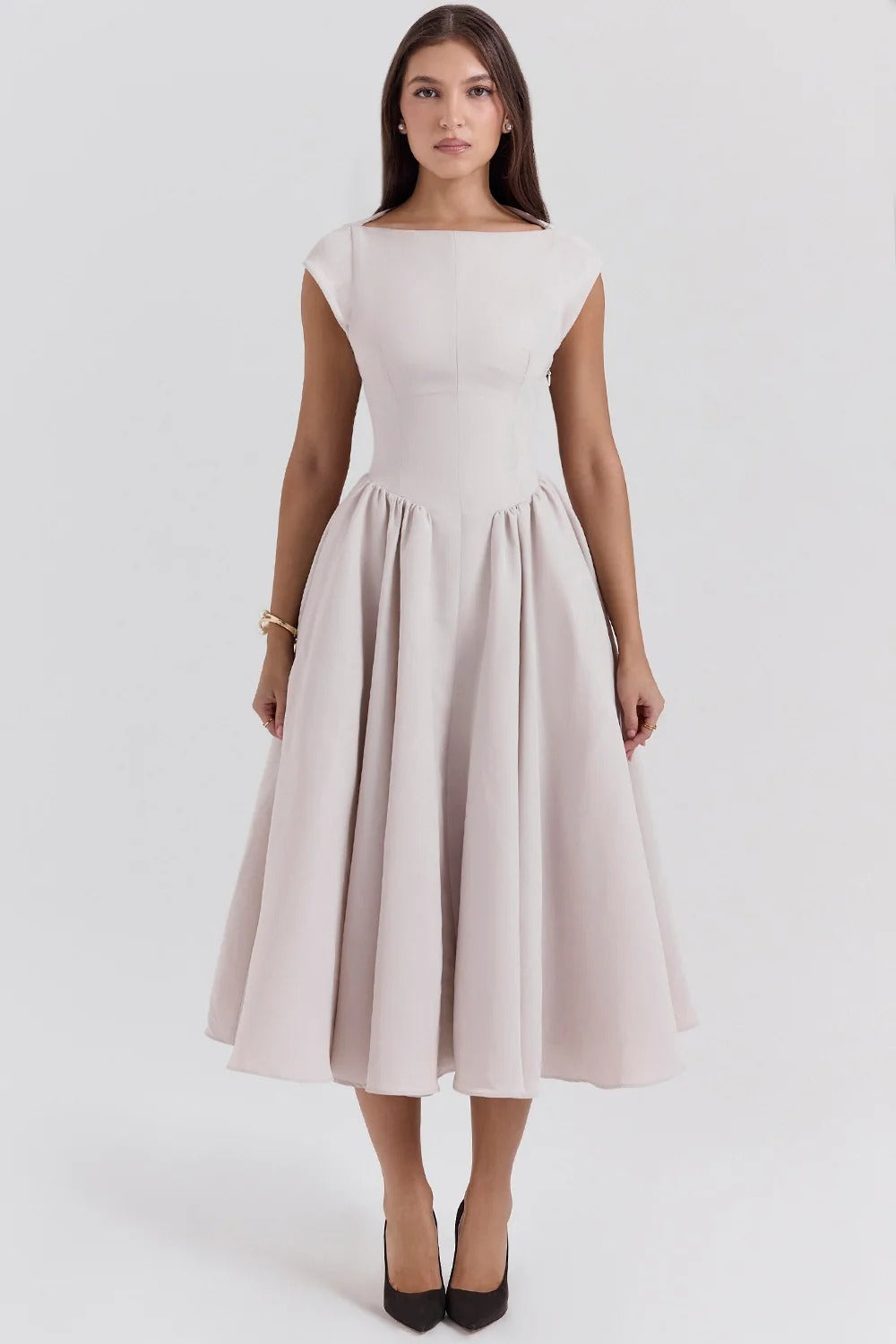 CAMILLE ELEGANCE MIDI DRESS