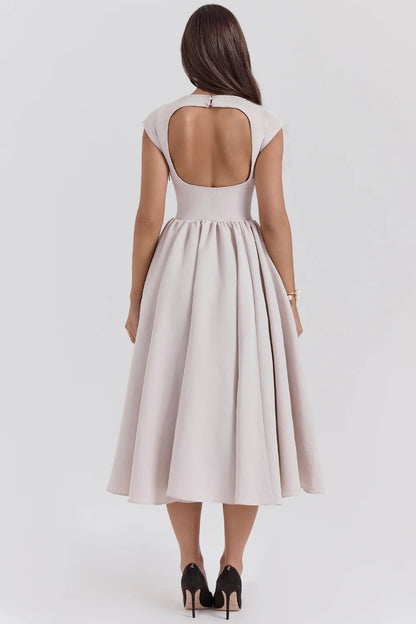 CAMILLE ELEGANCE MIDI DRESS
