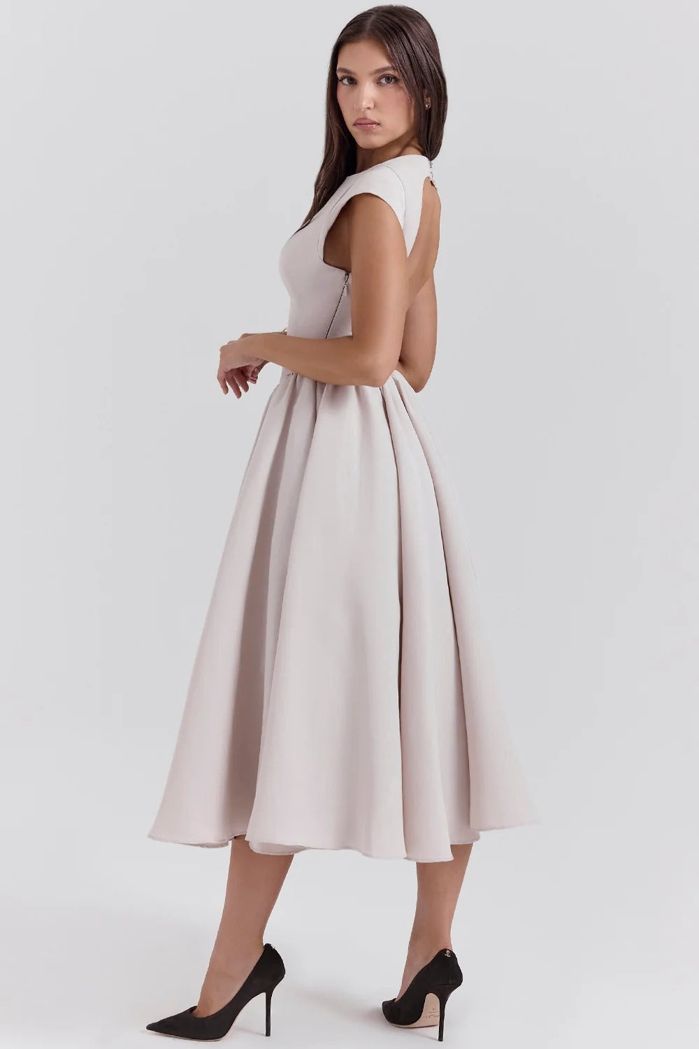 CAMILLE ELEGANCE MIDI DRESS