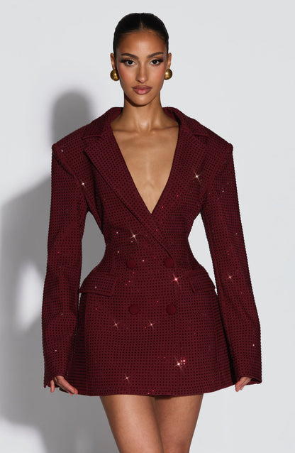 Burgundy Sparkle