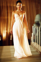 Alessandra Chiffon Strapless Dress