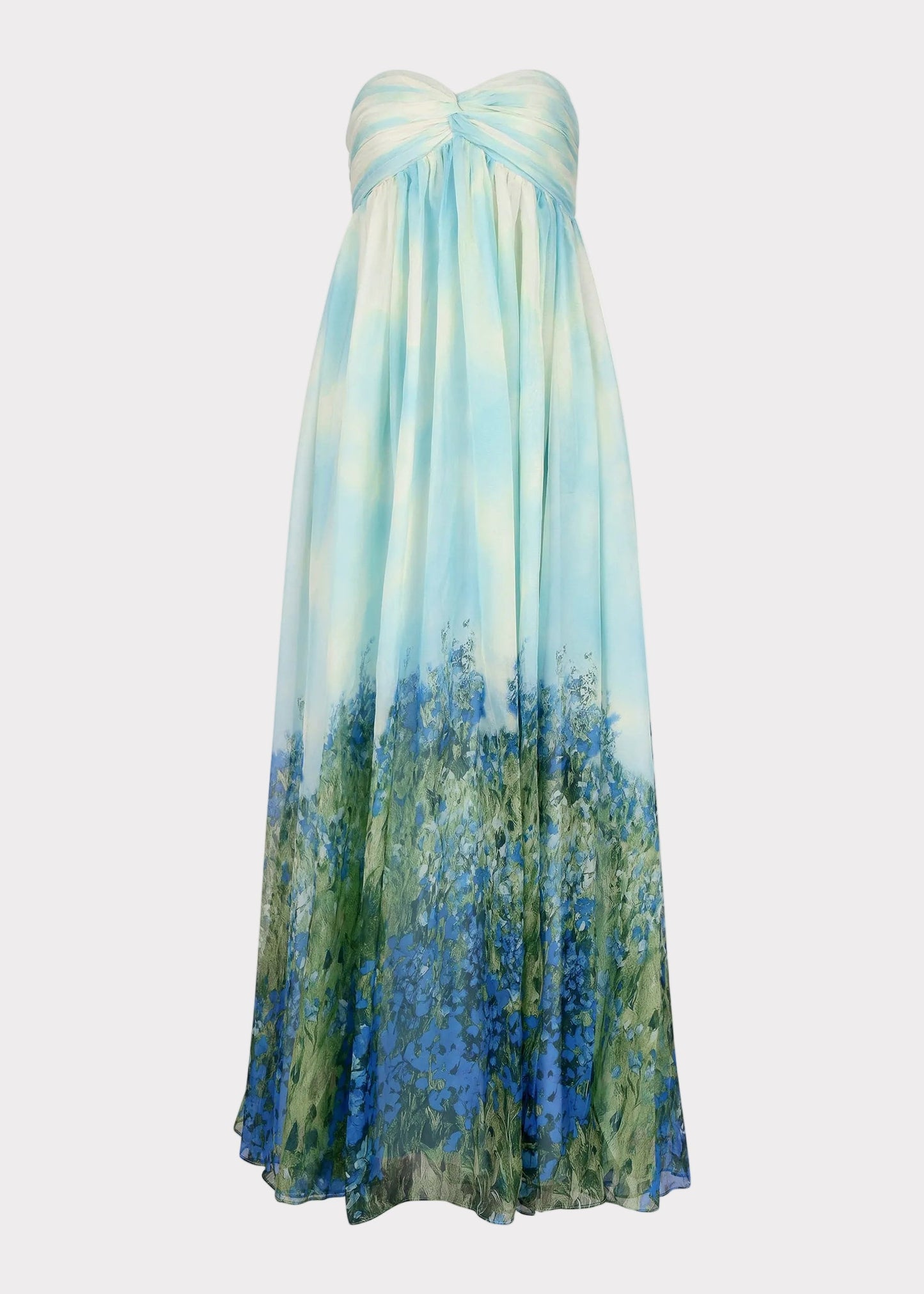 Blue Margot Ombre Maxi Dress