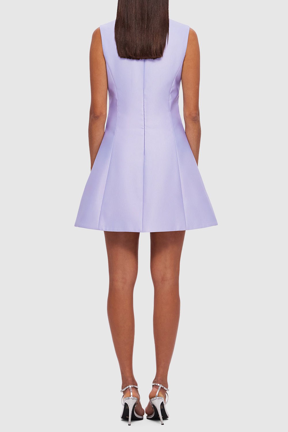 Lilac Briana Mustard Linen Dress