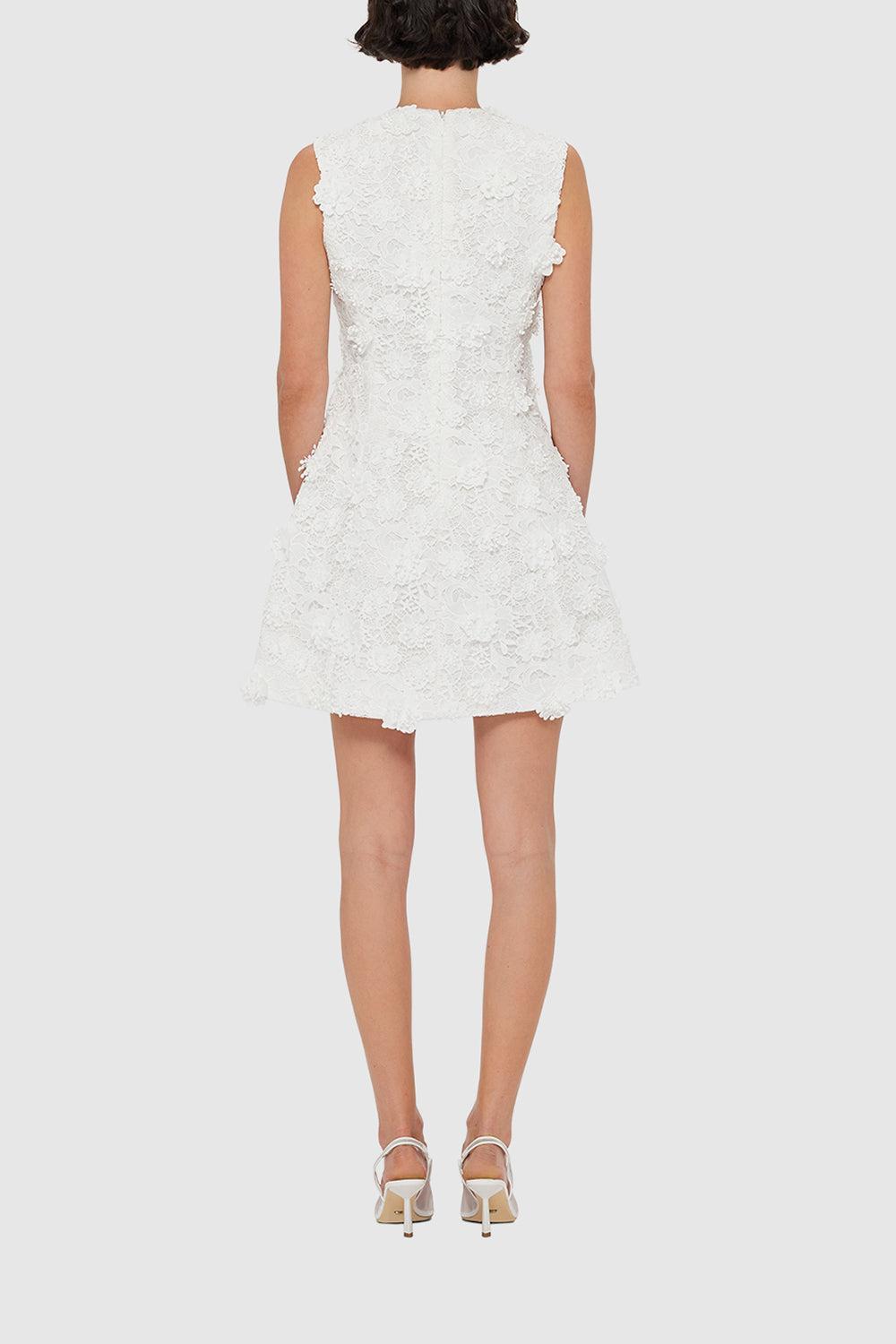 Snow Briana Mustard Linen Dress